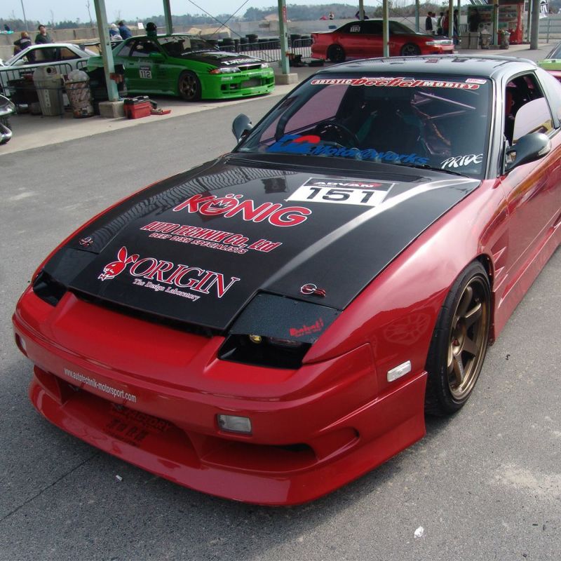 Origin 180sx S13 Popup Type 2 Vented Hood