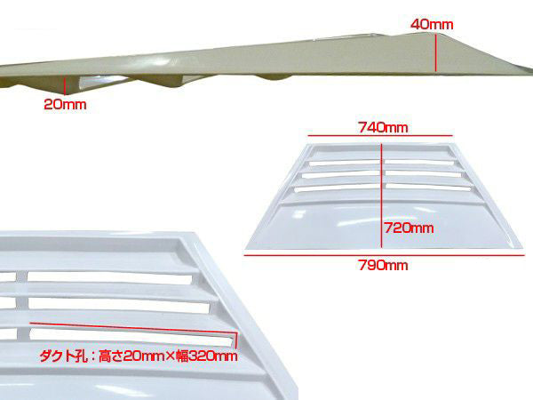 Origin Universal Hood Vent Type LC – FRP