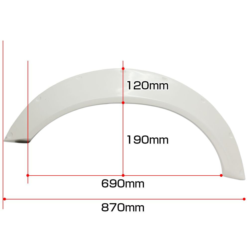 Origin Universal +65mm Fender Flares - PAIR