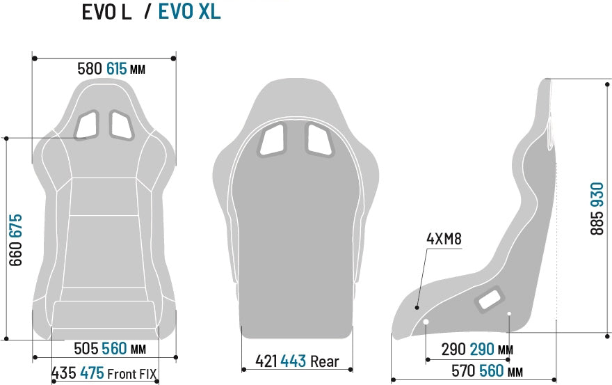 Sparco Seat EVO - XL QRT