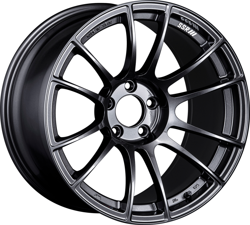 SSR GTX04 18x10.5 5x114.3 15mm Offset - Dark Gunmetal Wheel