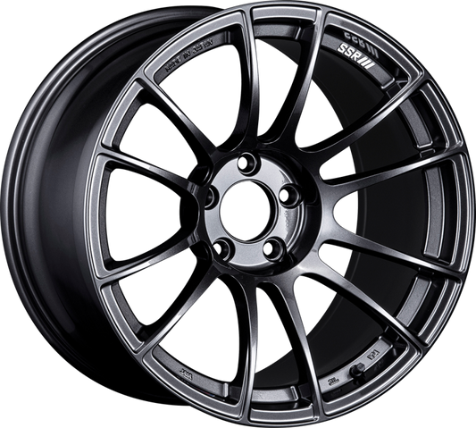 SSR GTX04 18x10.5 5x114.3 15mm Offset - Dark Gunmetal Wheel