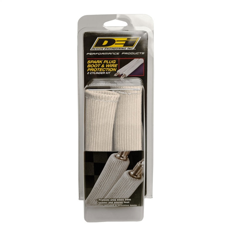 DEI Protect-A-Boot Spark Plug Wire Protector Kit - 2 Pack - Silver