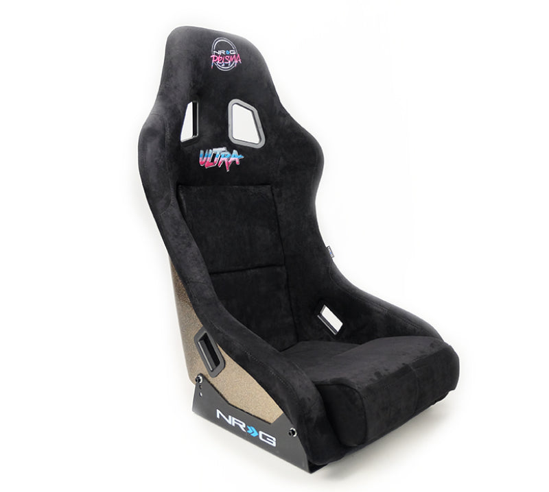 NRG FRP Bucket Seat ULTRA Edition - Black Alcantara - Medium