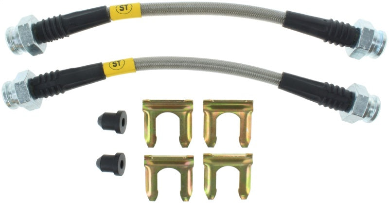 StopTech Nissan 300ZX Z32 Stainless Steel BBK Brake Lines - Rear