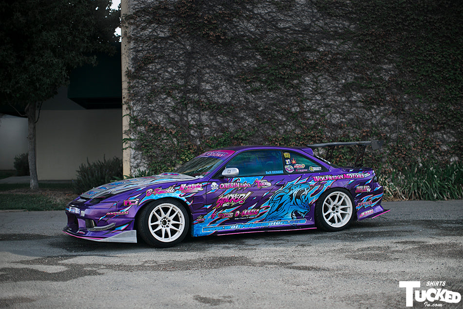Origin S14 to 180sx +55mm Type 3 Front Fenders Conversion - PAIR