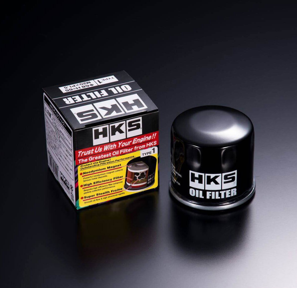 HKS Oil Filter for S14 S15 SR20DET Nissan 240sx (Type 1)