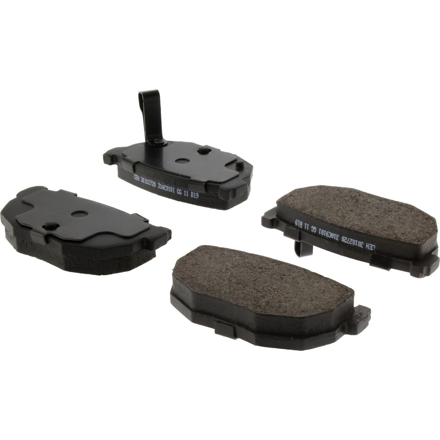 Centric C-Tek 89-98 240sx S13 S14 Ceramic Brake Pads - Rear