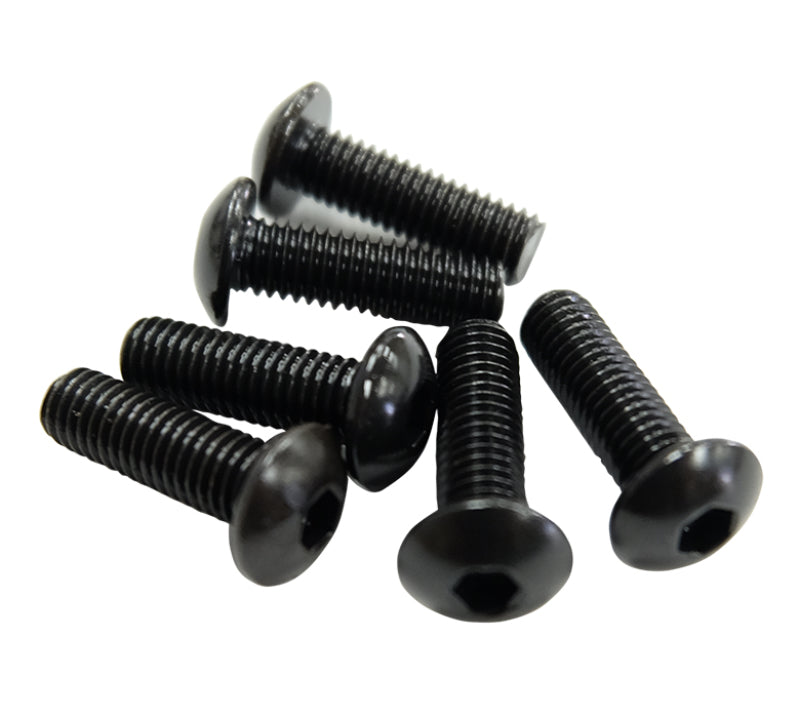 NRG Steering Wheel Screw Kit - Conical / Black