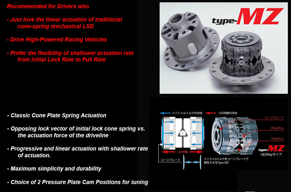 Cusco LSD MZ 1.5-Way 240sx S14 SR20DET / RB20DET / RB25DE (JDM Only)