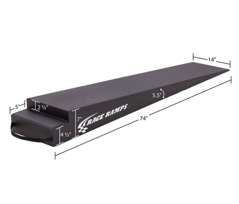 Race Ramps 74in. Trailer Ramps - 5.5 Degree Angle (Pair)