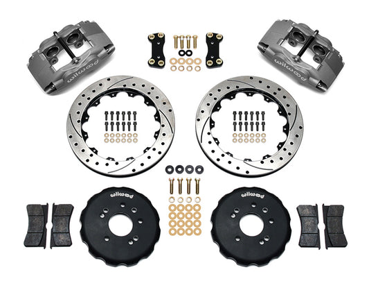 Wilwood Front Big Brake Kit 13.00in Drilled & Slotted Anodized - 240SX S13 S14