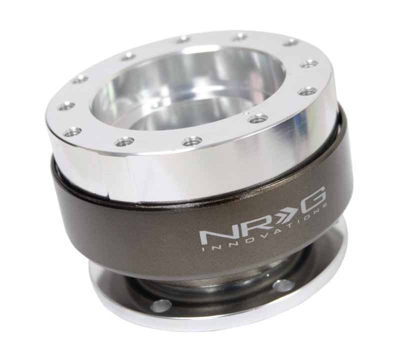 NRG SFI Spec Quick Release Gen 2.0 - Silver Body / Chrome Ring