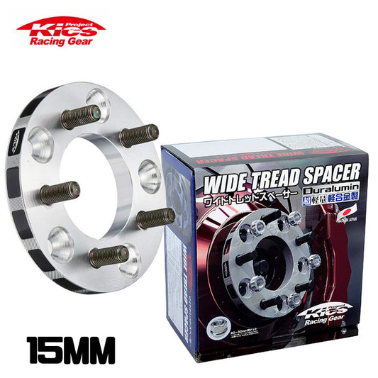 Project Kics 15mm 12X1.25 5-114.3 Wide Tread Spacers