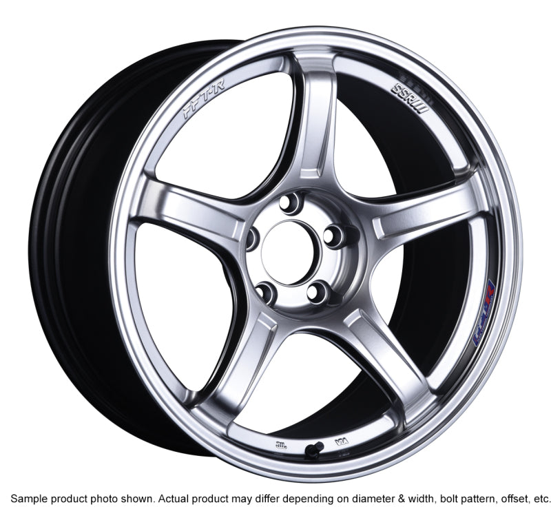 SSR GTX03 18x9.5 5x114.3 12mm Offset - Platinum Silver Wheel