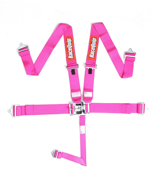 RaceQuip SFI 5pt 3in Harness Seat Belt Latch & Link - Pink