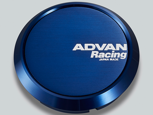Advan 73mm Flat Wheel Centercap - Blue Anodized