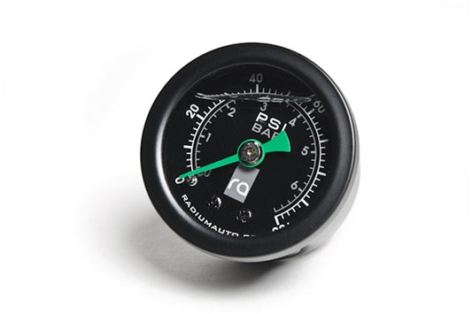 Radium Engineering Fuel Pressure Gauge w/ 6AN Inline Adapter