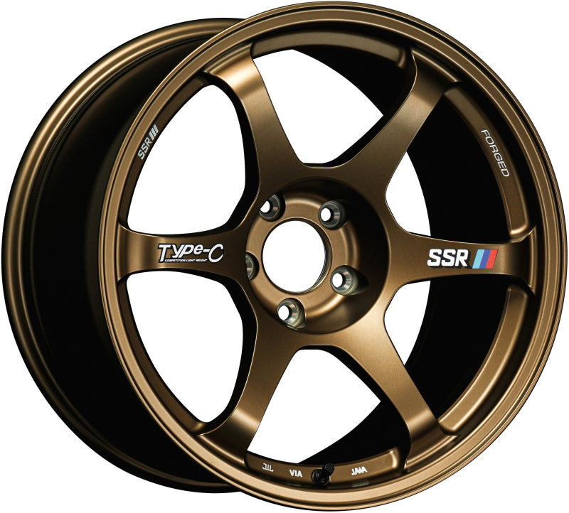 SSR Type-C Forged 18x9.5 +38 5x114.3 - Racing Bronze Wheel – S 
