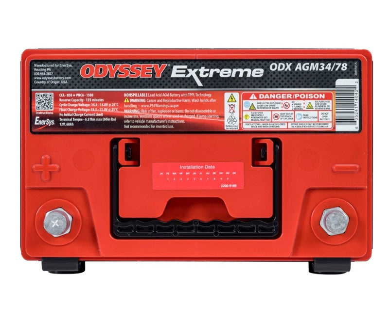 Odyssey Battery Extreme ODX-AGM34 78 (34/78-PC1500)
