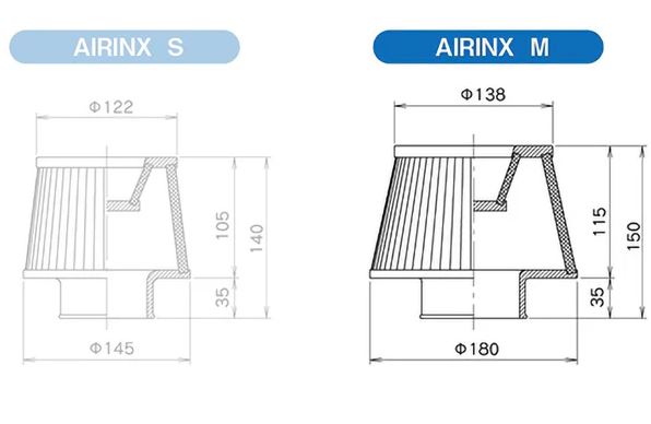 GReddy Airinx M 80mm Universal Air Filter