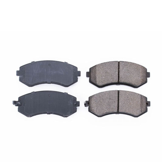 Power Stop 89-96 Nissan 240SX Z16 Evolution Ceramic Brake Pads - Front