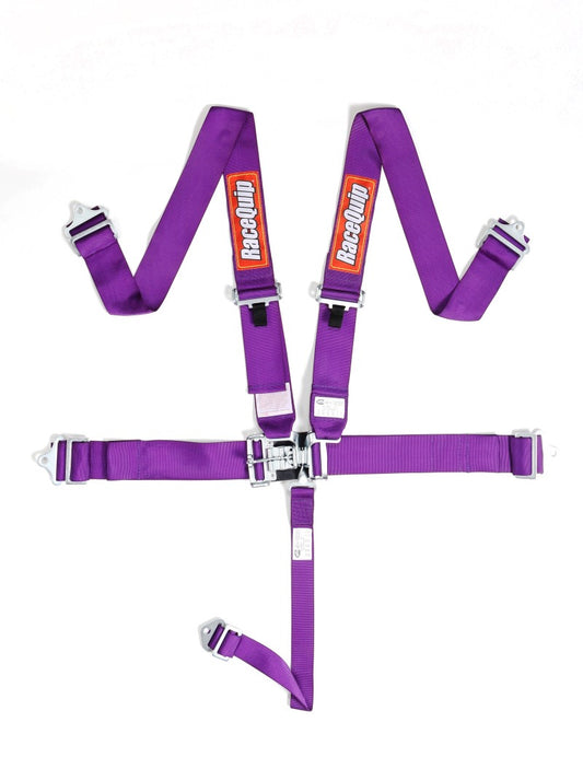 RaceQuip SFI 5pt 3in Harness Seat Belt Latch & Link - Purple