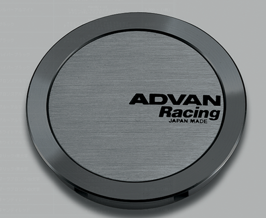 Advan 73mm Full Flat Wheel Centercap - Hyper Black