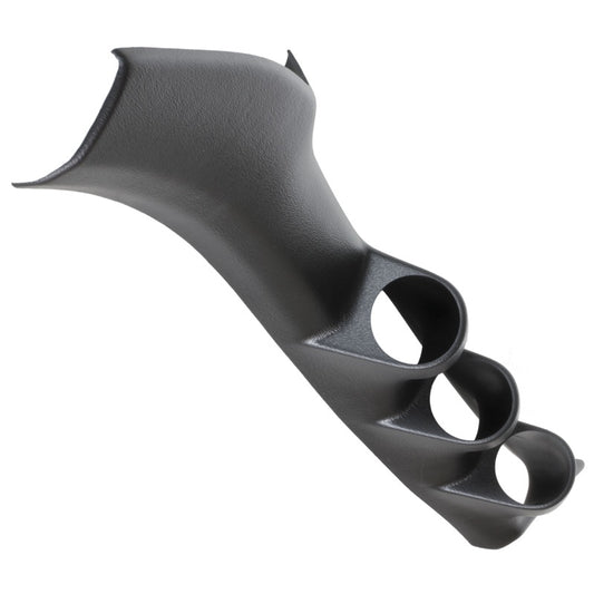 Autometer S14 Nissan 240SX Black Triple 52mm Pillar Gauge Pod