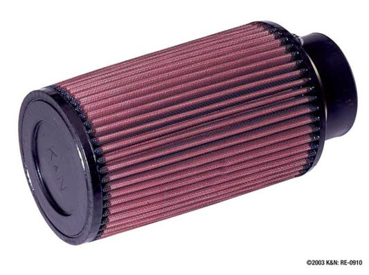 K&N High Flow Universal Air Filter 3in inlet / 5in Base / 4.6in Top / 8in Height