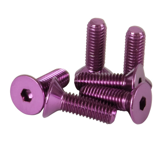 NRG Steering Wheel Screw Kit - Flat / Purple