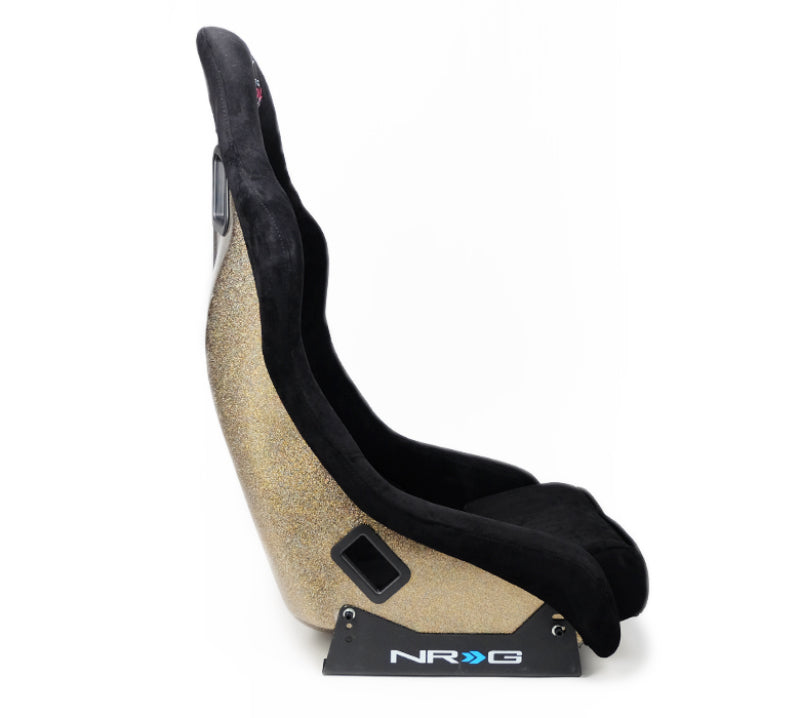 NRG FRP Bucket Seat ULTRA Edition - Black Alcantara - Medium
