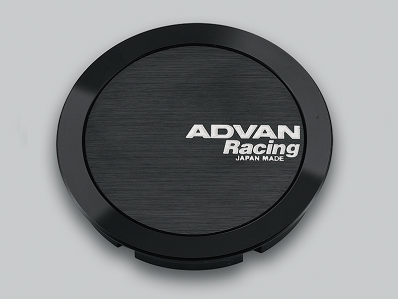Advan Full Flat 63mm Wheel Centercap - Black
