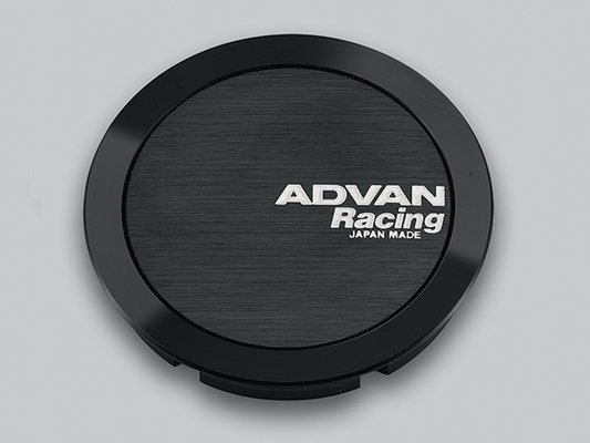 Advan Full Flat 63mm Wheel Centercap - Black