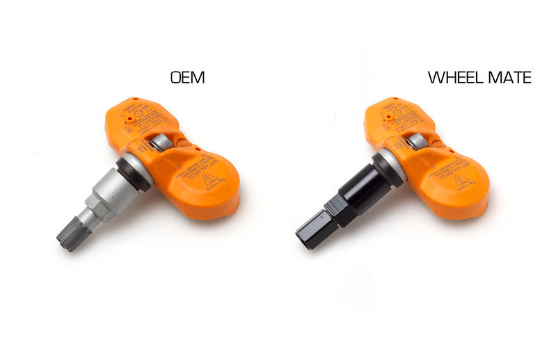 Wheel Mate Aluminum TPMS Valve Stem Cover - Black Anodize