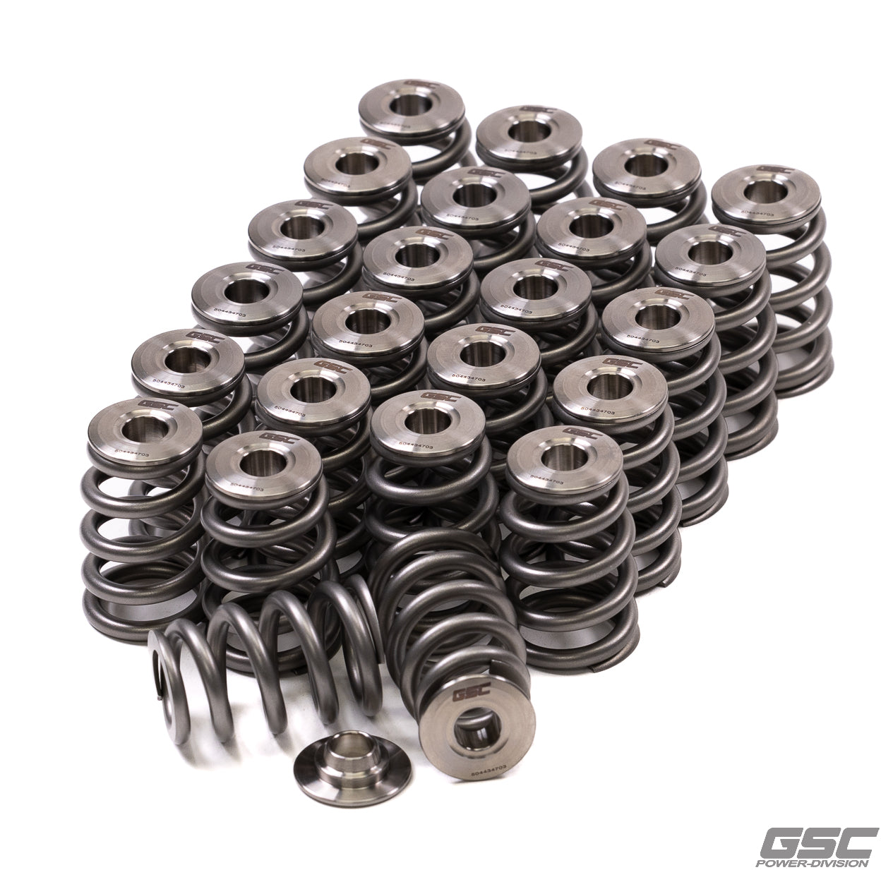 SC Power-Division Beehive Single Valve Spring w/ Titanium Retainer Kit - 2JZ GTE