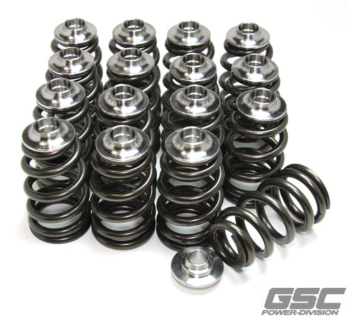 GSC Power-Division Beehive Single Valve Spring w/ Titanium Retainer Kit - SR20DET