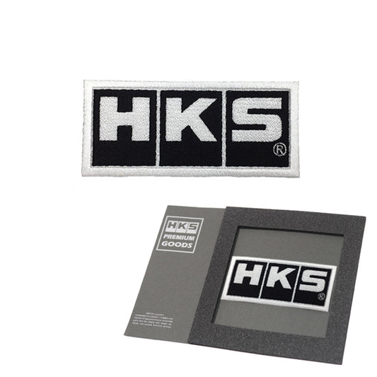 HKS Logo Patch - BLACK