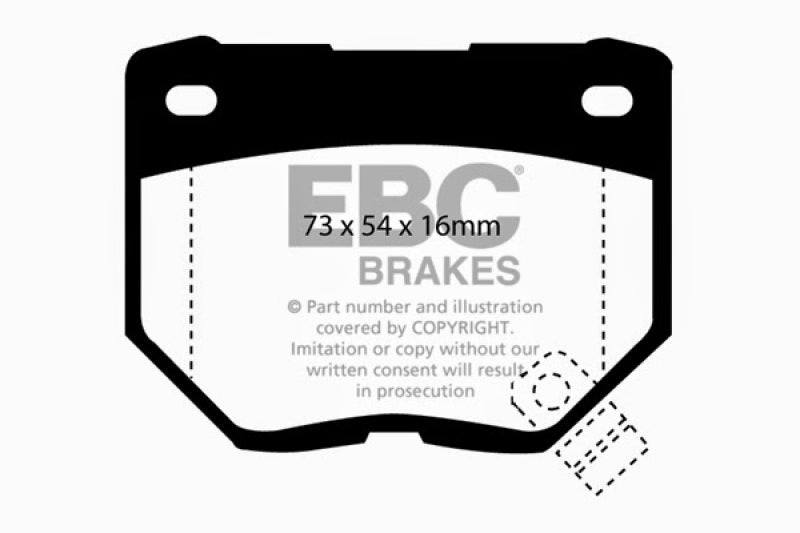 EBC Greenstuff 300zx Rear Brake Pads - for Z32 Calipers 240sx