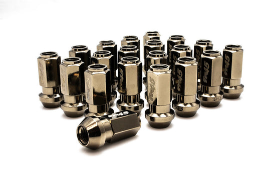 Wheel Mate Muteki TR45 Open End Lug Nuts - Titanium Finish - 12x1.25 - 45mm