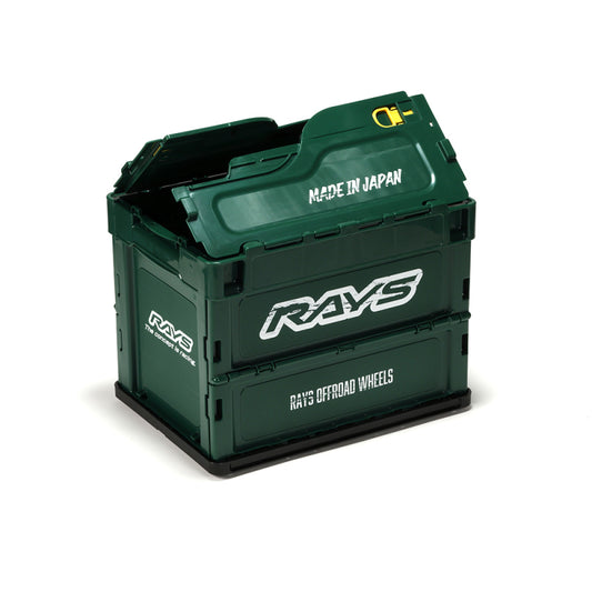 Rays Folding Tool Container Box Bin 23S 20L - Oliver Green