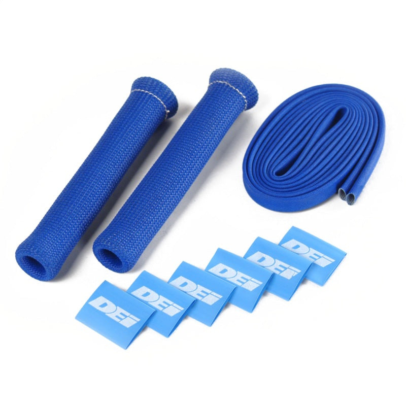 DEI Protect-A-Boot Spark Plug Wire Protector Kit - 2 Pack - Blue