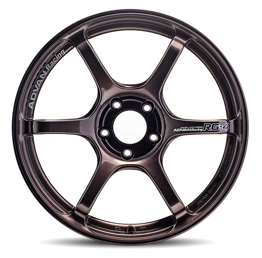 Advan RG-4 18x9.5 +45 5x114.3 Racing Copper Bronze Wheel