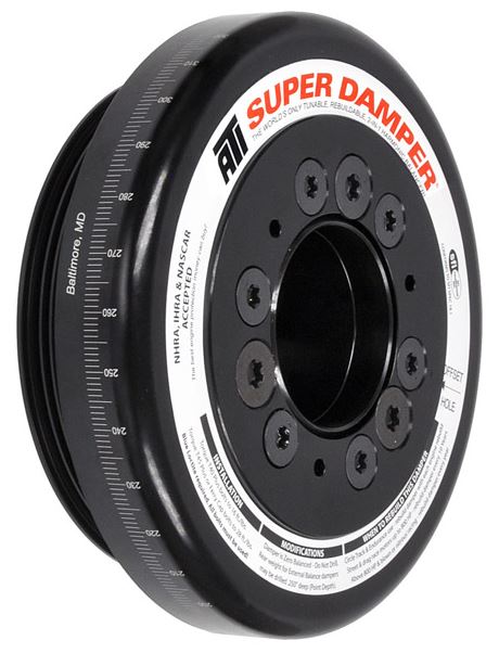 ATI Super Damper Toyota 2JZ GTE Harmonic Crank Pulley w/OEM Belt Size