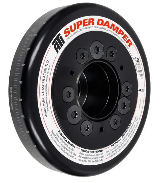 ATI Super Damper Toyota 2JZ GTE Harmonic Crank Pulley w/10% UD Belt Drive