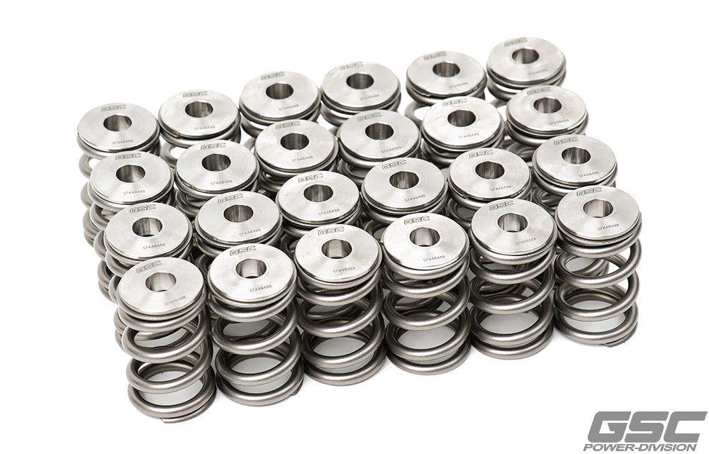 GSC Power-Division Single Valve Spring with Ti Retainer Kit - 2JZGTE 2JZGE 1JZ VVTI (set/24)
