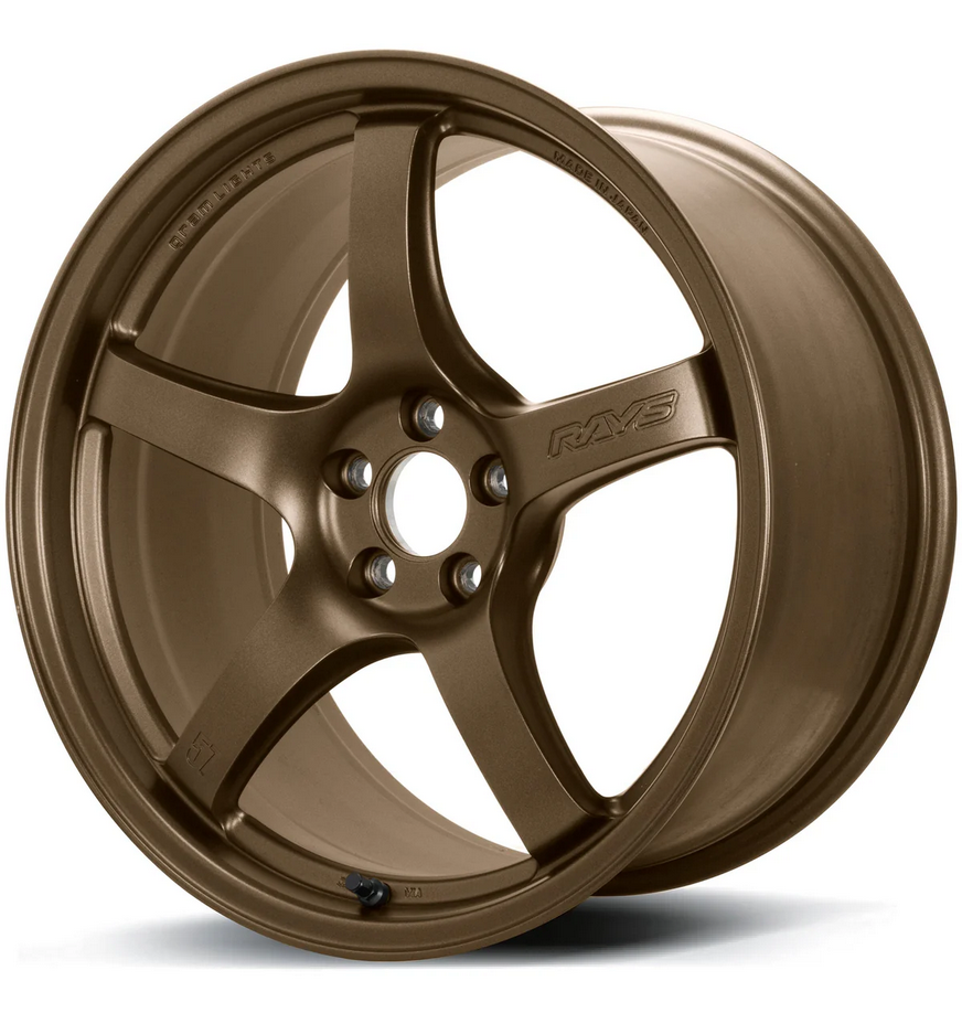Gram Lights 57CR 18x10.5 +22 - 5x114.3 Bronze II Wheel