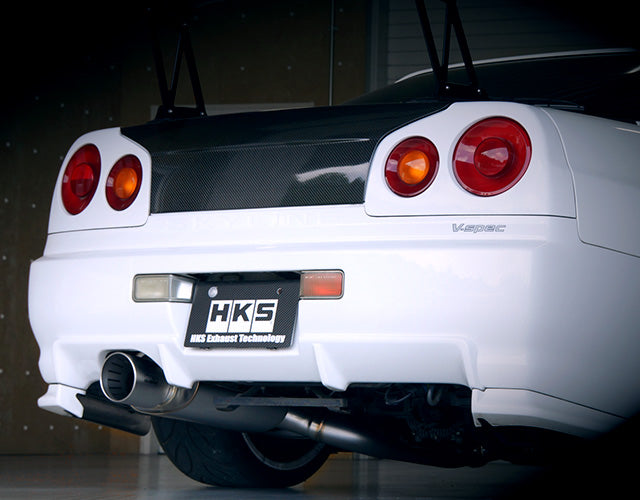 HKS Super Turbo Muffler Urban Matte Edition - Skyline GTR R34 RB26DETT