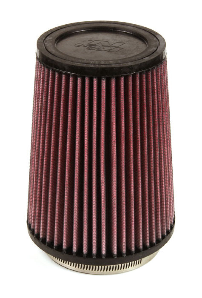 K&N High Flow Universal Air Filter 4in inlet / 5.4in Base / 4.4in Top / 7in Height