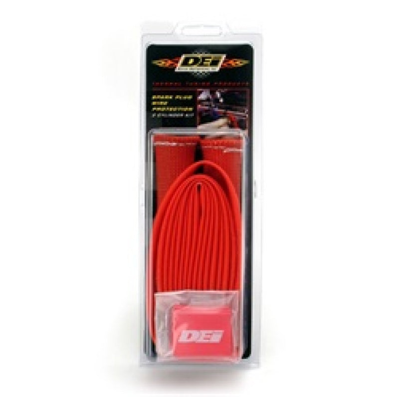 DEI Protect-A-Boot Spark Plug Wire Protector Kit - 2 Pack - Red